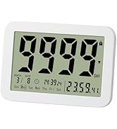 MOSTRUST Digital Countdown Days Timer Clock- 9999 Days Count Down Timer with Stand Strong Magneti...