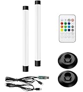 Rihvy Smart RGB+IC LED Light Bar with Music Sync, App &amp; Remote Control, USB Powered TV Backlight ...