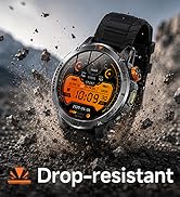 KPEP Smart Watch for Men (Answer/Make Call) - 1.53" HD Military Smartwatch, 100 Days Extra-Long B...