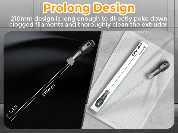 Creality Clog Poke 3D Printer Nozzle Cleaning Kit for 1.75mm Filament Nozzles