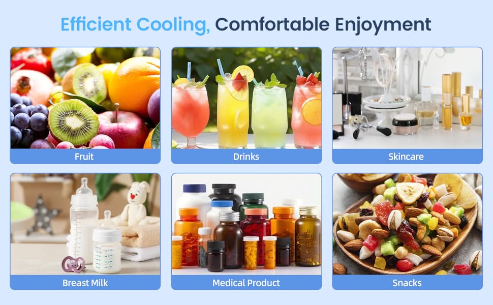 Small Cosmetics Cooler