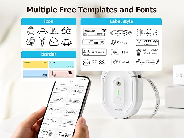 N12 multiple free templates and fonts