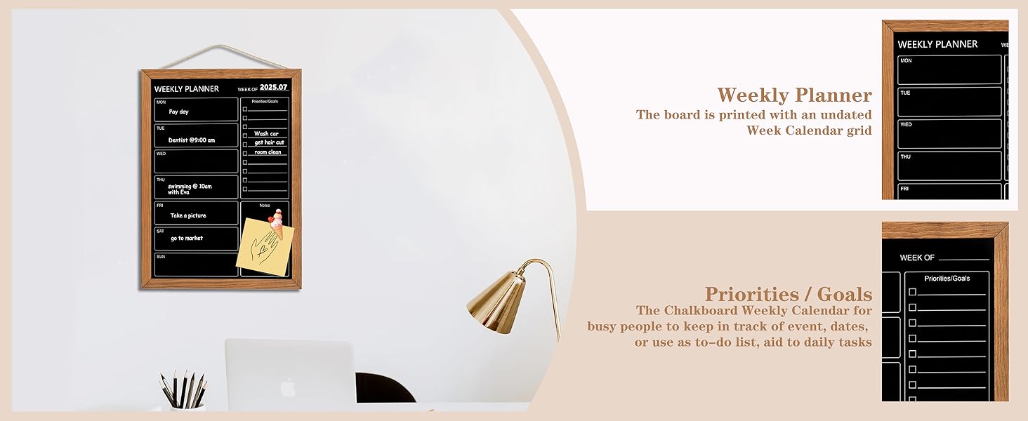 Blackboard Magnetic Surface Blackboard Calendar Chalkboard Blackboard