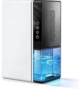 Dehumidifier, 95OZ Dehumidifier for Home 1000 Sq.Ft - Quiet with Auto Shut Off &amp; Relaxing 7 Color...