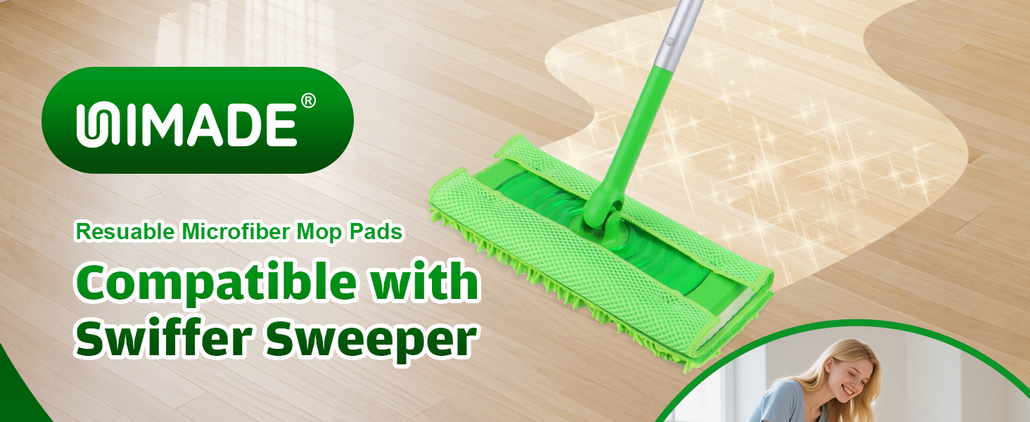 reusable mop pads