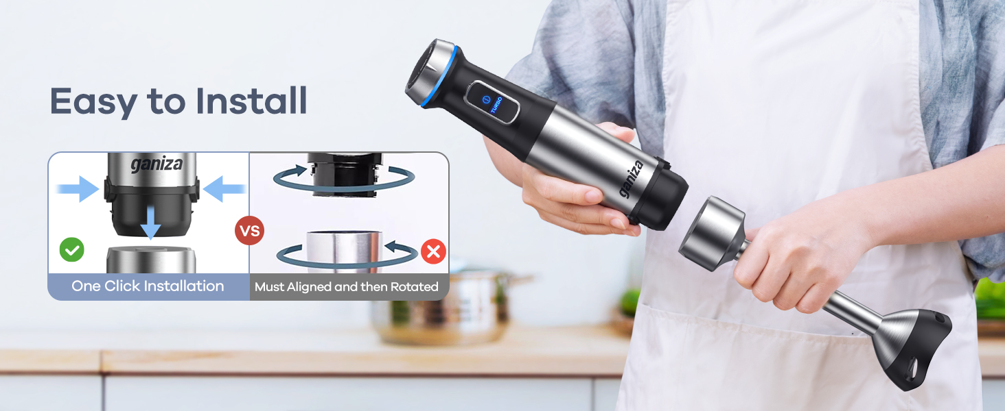 hand blenders easy install