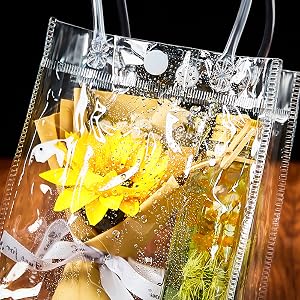 transparent party favor bags