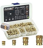 ruthex Thread Insert M2 + M3 + M4 + M5 Assortment Box - 70 + 100 + 50 + 50 Brass knurled Nuts - I...