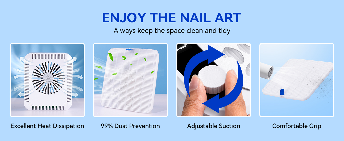 Professional Dust Collector Nail Tech
