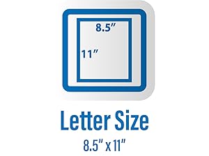 letter size