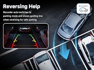 360 Degree View 4 Channel Dash Cam Front