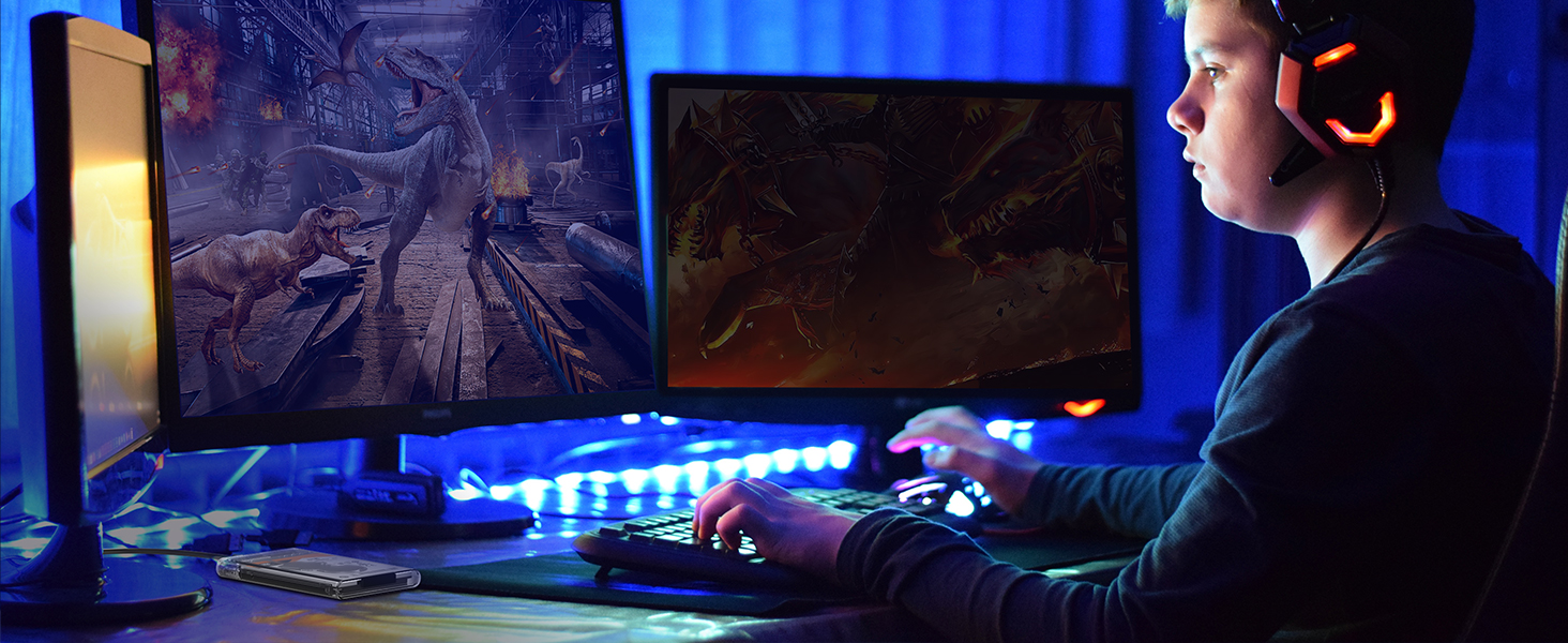 USB 3.0 Type C enclosure for hard drive disk 2.5