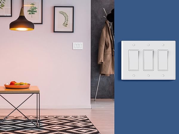 3 Gang Midsize Decorative Wall Plate