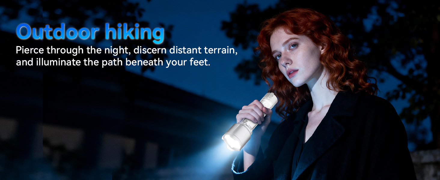 camping flashlight for walking at night