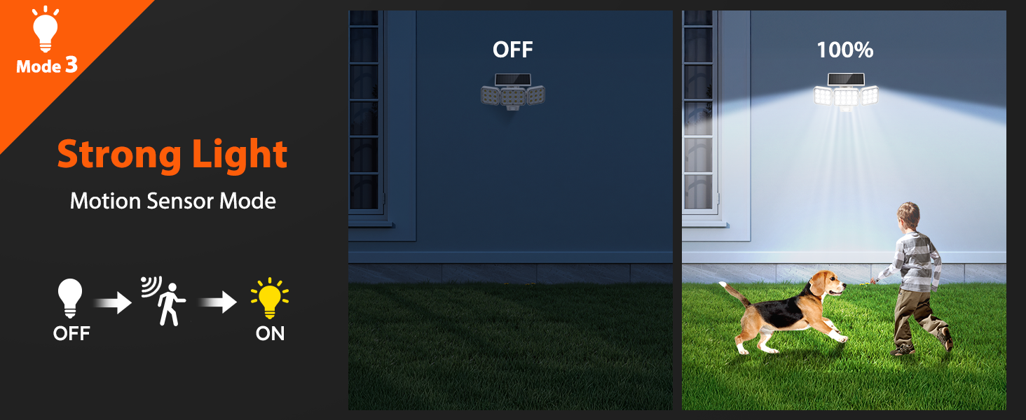 motion sensor outdoor lights