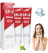 SP-8 Probiotic Ultra Whitening Toothpaste, SP8 Toothpaste Fresh Breath, Deep Cleaning Care (2PCS)