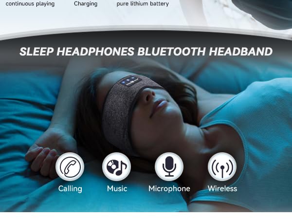 sleep headphones bluetooth sleeping headphone bluetooth sleep headphone wireless sleep phones gifts