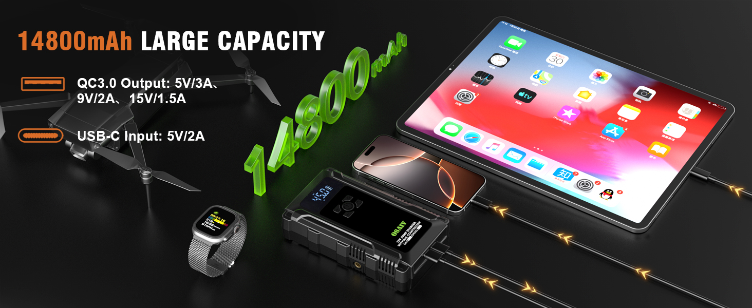portable jump starter for car