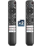 for TCL-Google-TV-Remote-Control Replacement,RC813 Compatible with TCL QM8/QM7/Q7/Q6/Q5/S5/S4/S3 ...