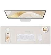 ALOANES Waterproof Mouse Pad with Durable Stitched Edge, XL Gaming Keyboard Pad, Non-Slip Rubber ...