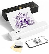 Phomemo TP83 Tattoo Stencil Printer, Upgraded Thermal Tattoo Printer Machine with 10pcs Transfer ...