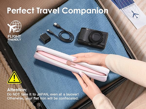 portable hair straightener