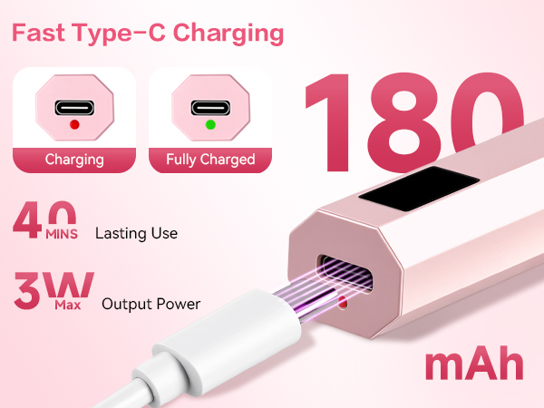 fast charging mini handheld uv light pen for home nail DIY