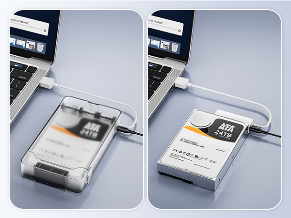 sd card storage CD BOx reader USB 3.0 to SATA drive adapter enclosure case