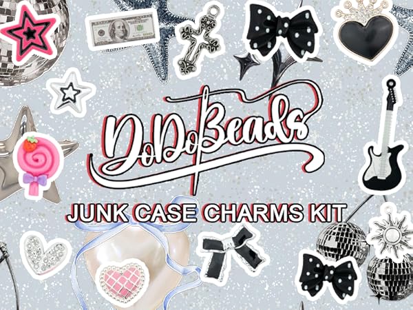 junk charms for phone cases