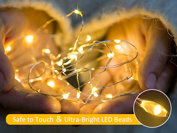 Safe to Touch & Ultra-Bright LED Beads
