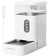 Garnder Pet Automatic Dog Water Dispenser Gravity Waterer with Stainless Steel Bowl Water Dispens...