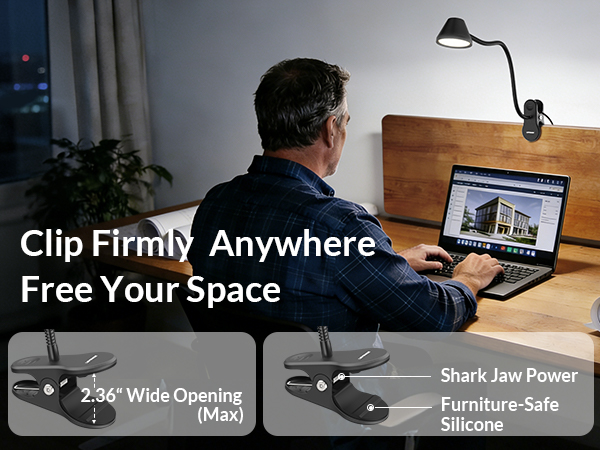 clip on light for working