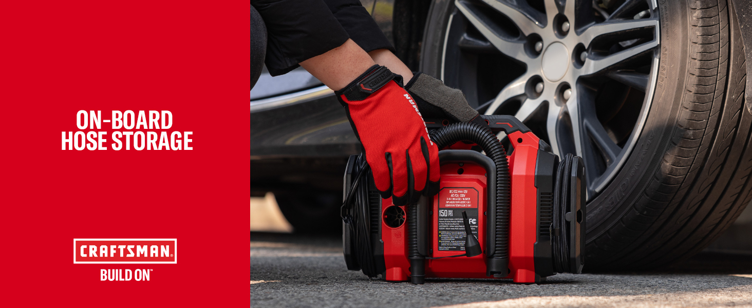12v/120v tire inflator