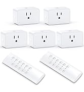 G-Homa Remote Control Outlet, Wireless Electrical Outlets Switch Plug for Household Appliances, C...
