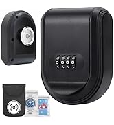 Thlevel Magnetic Key Holder Box Hide A Key Under Car with Combination Lock with Strong Magnet for...
