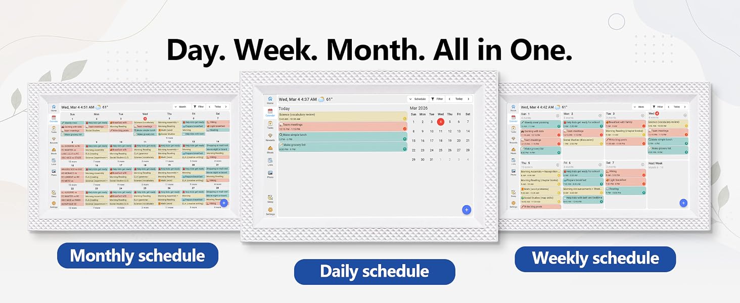 digital calendar