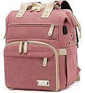 Knitting Bag Backpack,Yarn Storage Organizer Travel Crochet Bag with USB Charging Port,Large Capa...