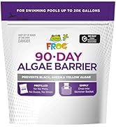 FROG 90-Day Algae Barrier - Dry Formula Algaecide Prevents Black, Green and Yellow Algae for Pool...