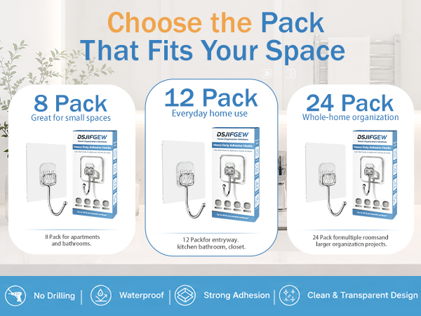 Choose the Pack That Fits Your Space
