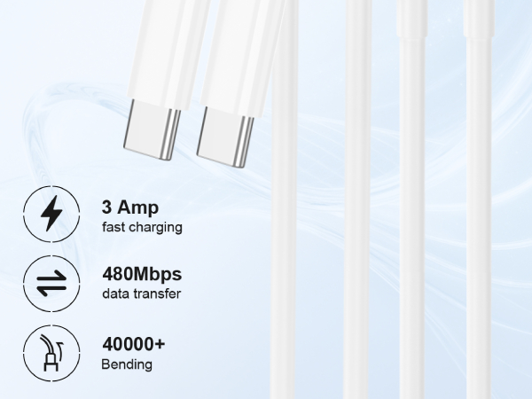 60W USB C Charger Cable