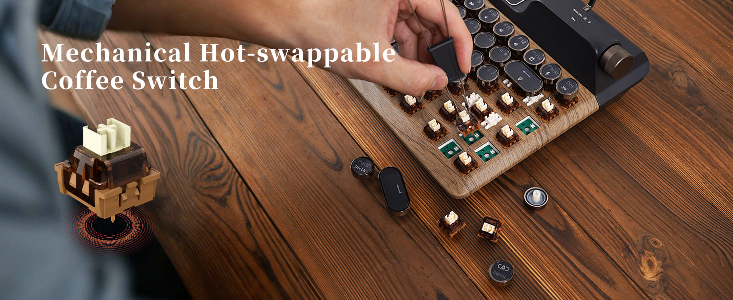 Coffee Linear Switch for better typing