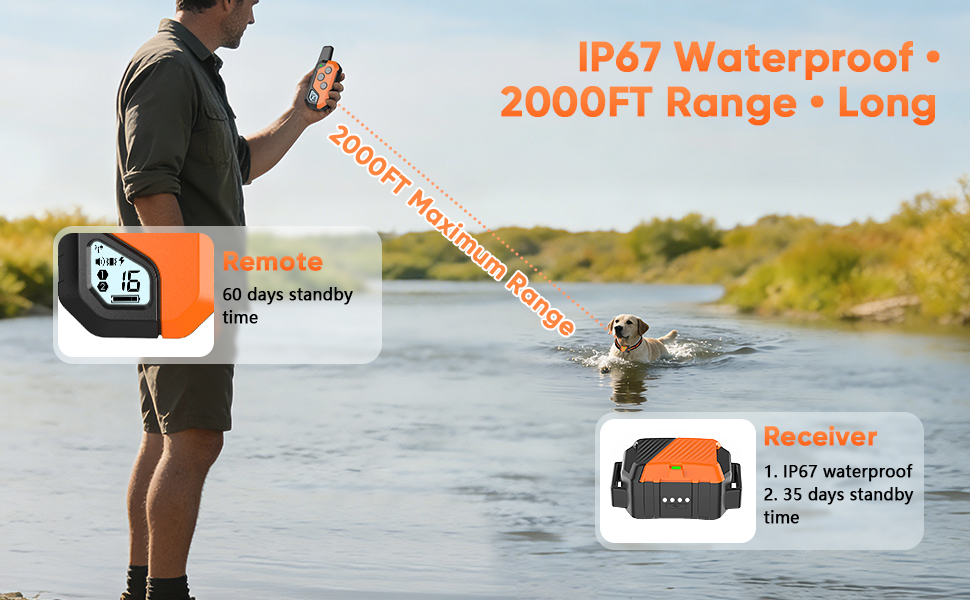 remote control an wateproof