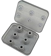 CCA CS02 Memory Foam Earbud Tips Soft &amp; Bouncy, Premium Replacement Foam Tips (3 Pairs) + Liquid ...