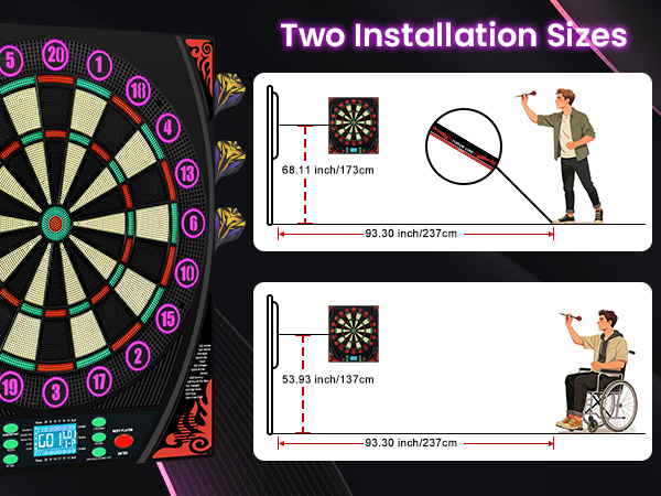 dart board electronic
