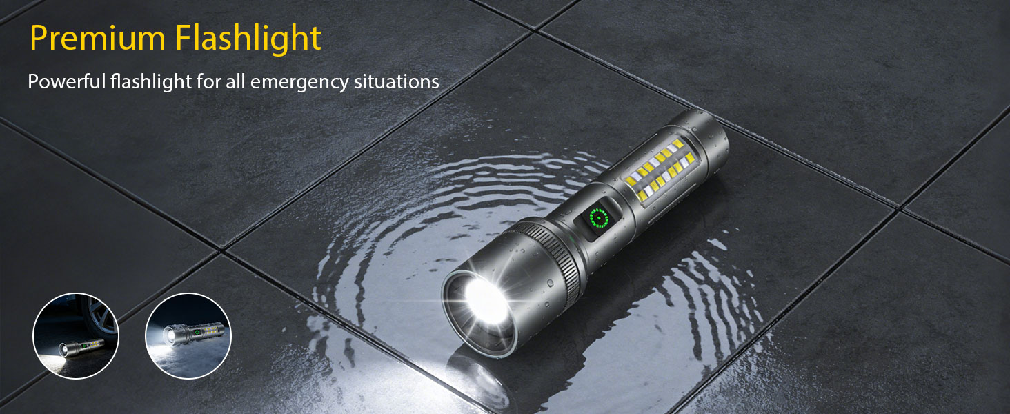 rechargeable LED flashlight