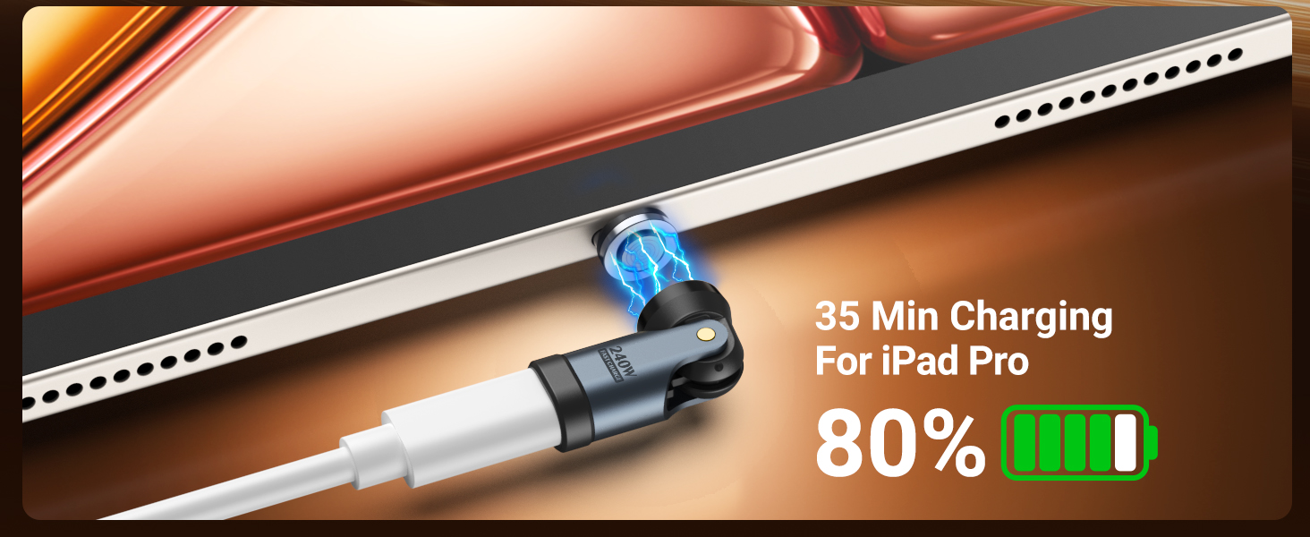 usb-c magnetic adapter right angle