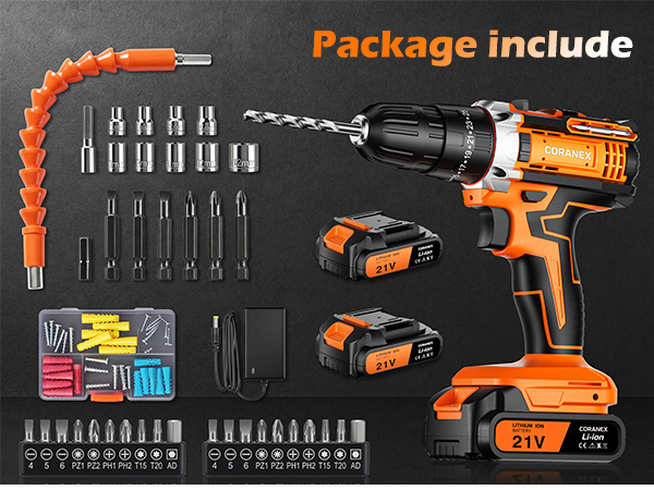 Cordless Drill Set