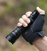 WUBEN T1 Tactical Flashlights 2000 High Lumens, Rechargeable Flashlight 498 Meters Long Beam Dist...