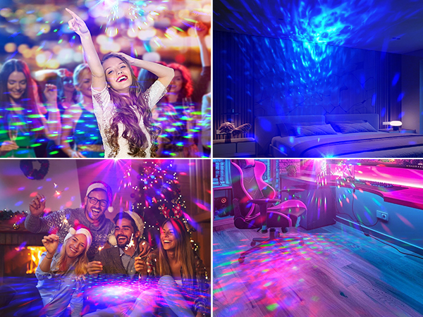 New upgraded ABS-ambiance light projector