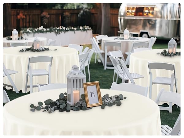 120 inch round tablecloth